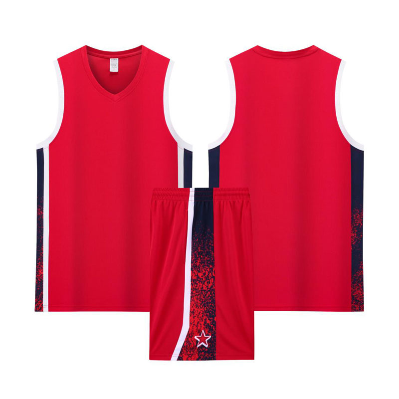Basketball Clothing Printing Z suit Male Summer Student Sports Competition Team Clothing Training Vest Quick-drying Jersey Printing Printing
