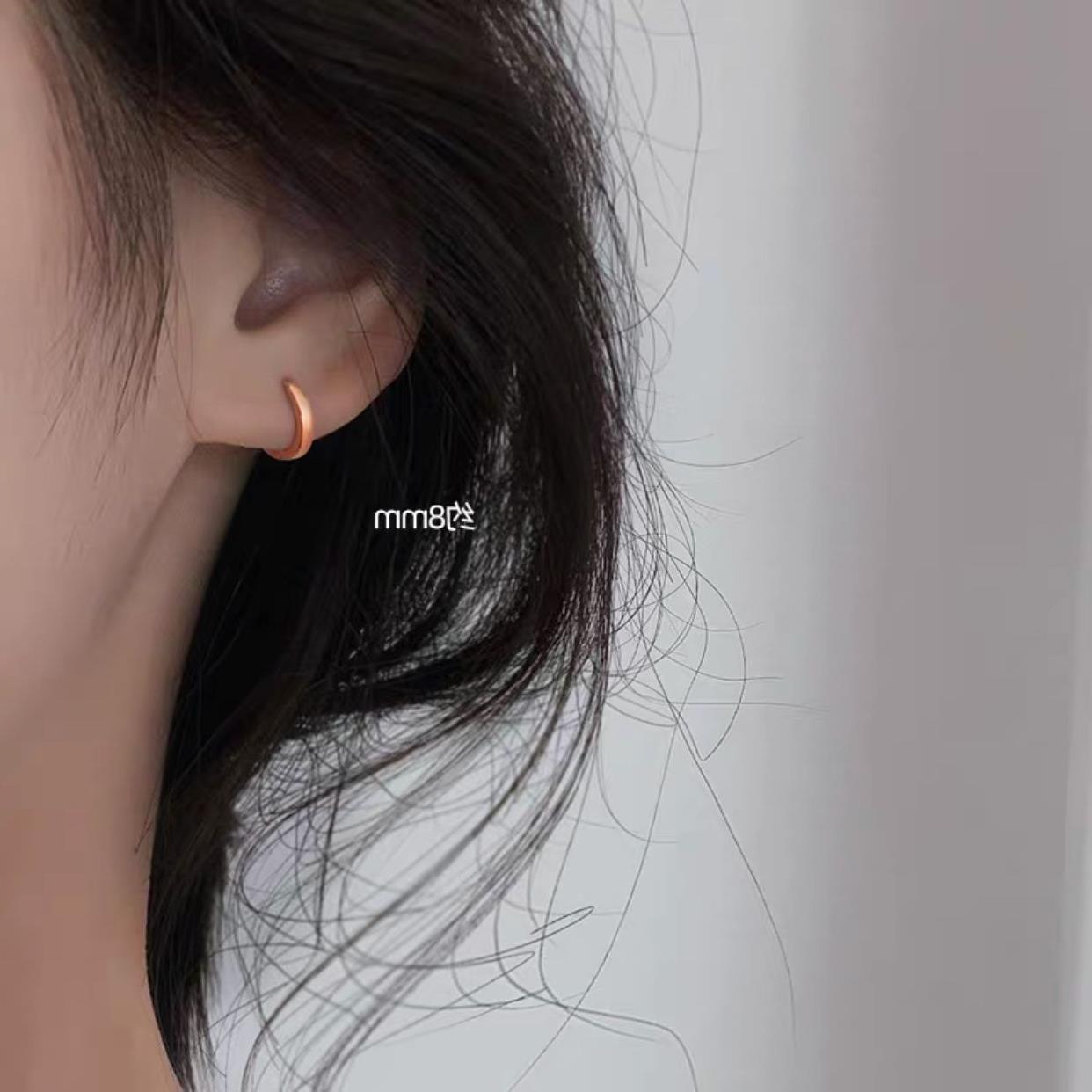 Golden, 8mm, pink gold