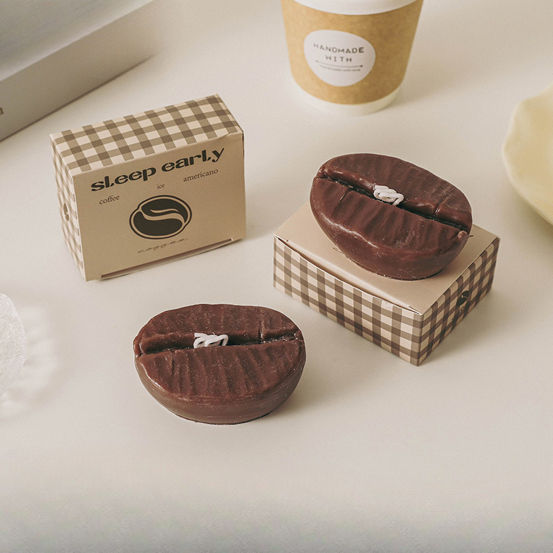 Doftljus i form av kaffebönor dekorativ aromaterapi_voghion.com