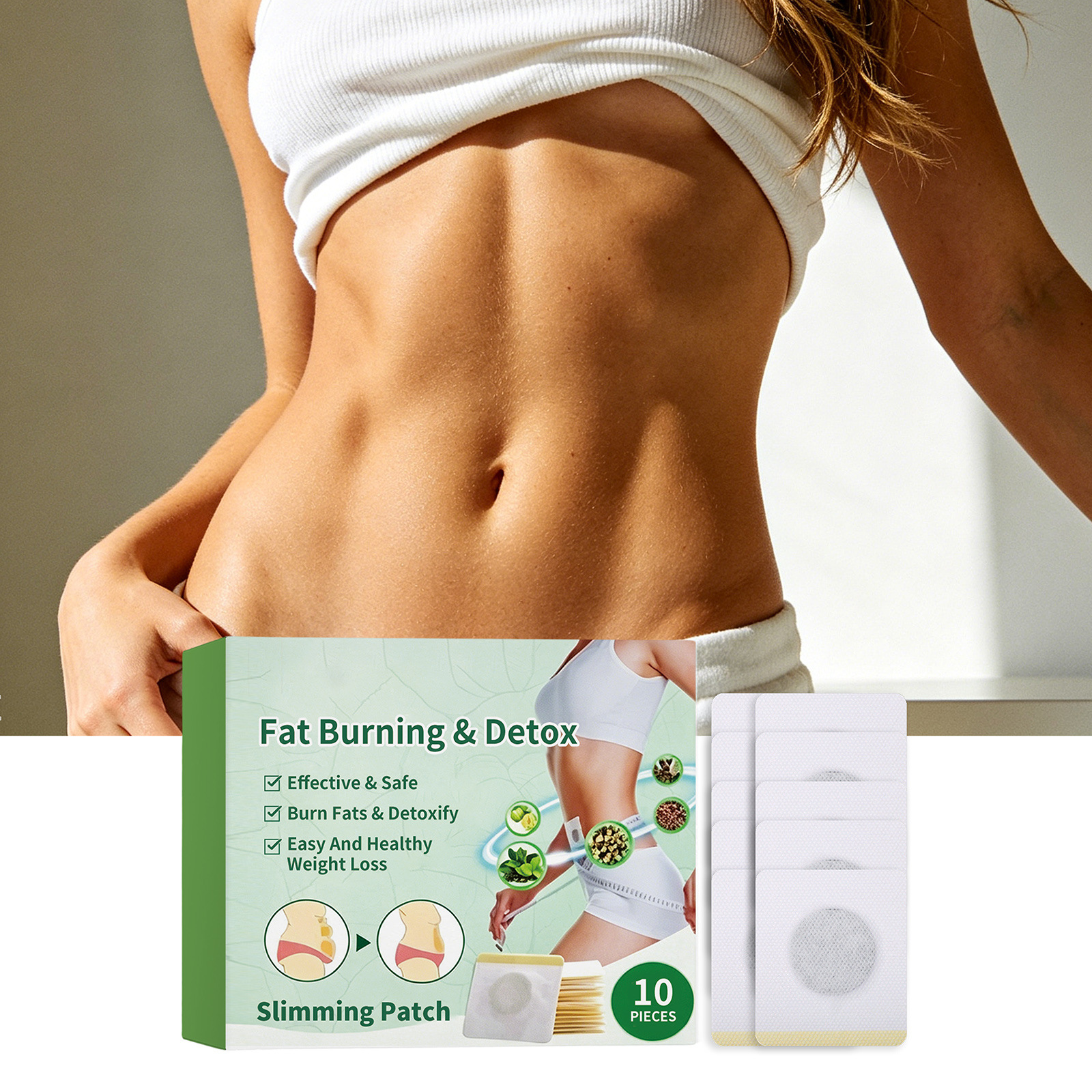 Body Care Patches Gently Care for the Skin, Convenient for External Use, Daily Body Care, Moisturizing and Skin-Friendly, Easy to Absorb