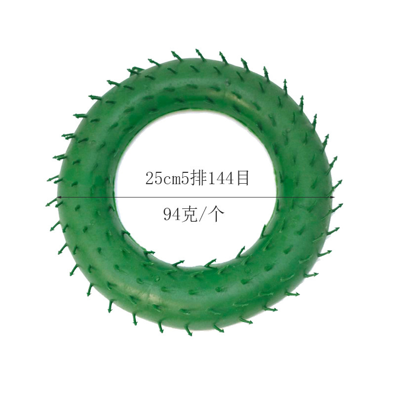 圣诞花环diy装饰塑料花环底圈15cm20cm25cm30cm35cm花圈仿真花环|undefined