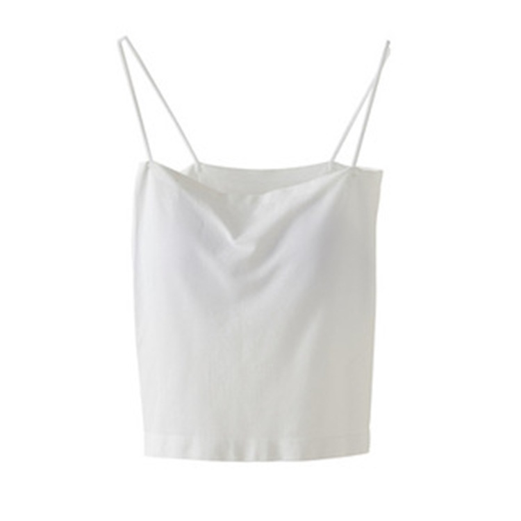 Nueva Camiseta sin Mangas Estilo BM 2025 para Mujer, Top de Verano sin Mangas con Relleno en el Pecho, Prenda Exterior, Camiseta Básica para Mujer, Top Tubo.