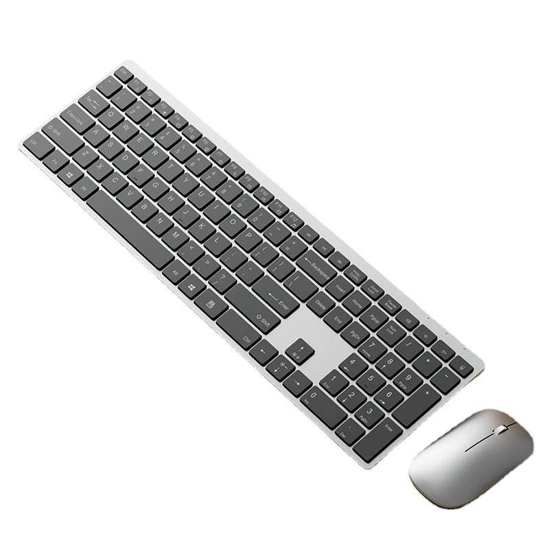 Wireless keyboard, mouse, set, laptop for office, mute mobile phone, bluetooth