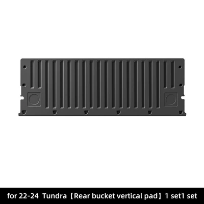 Trunk Mat Fully Environmentally Friendly Trunk Mats - 22-24-tundra-rear-bucket-stand-pad-black