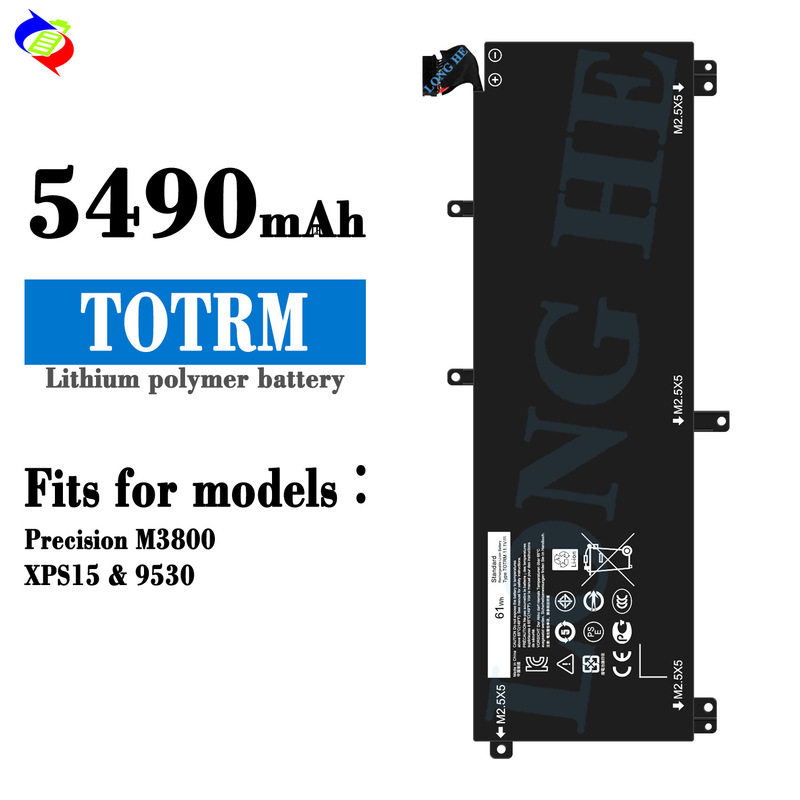 Suitable for Dell Totrm Notebook Battery Precision M3800/Xps15/9530 Factory Wholesale