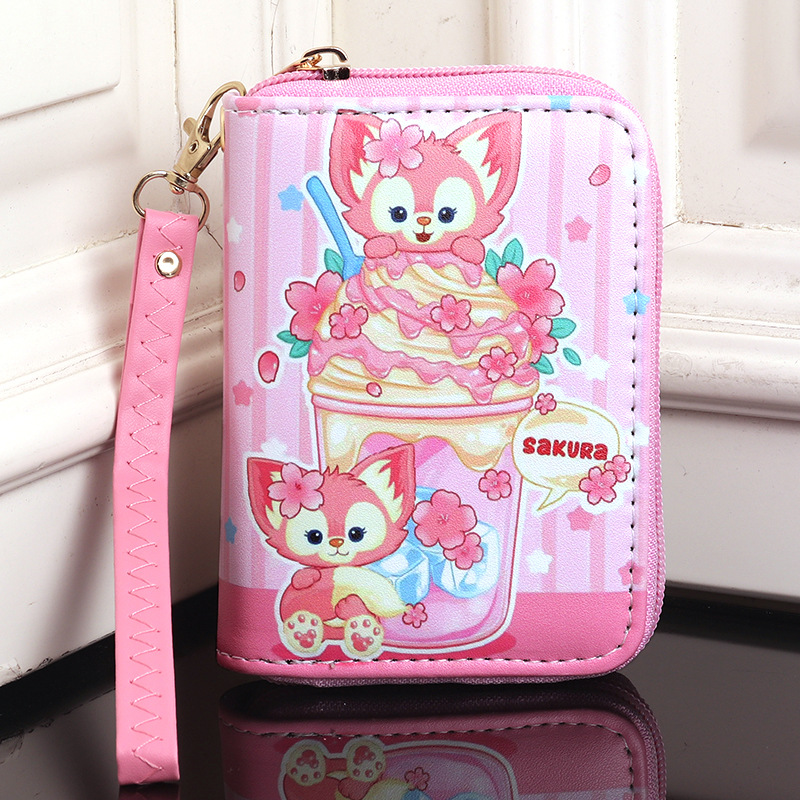 Hellokitty billetera Hello Kitty nuevo monedero con posición de tarjeta