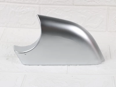 Large field of view rear view auxiliary mirror – mirror housing rear view mirror - lower-bottom-case-silver-glossy-genuine-brand-new-left-main-driver-tesla-model-3