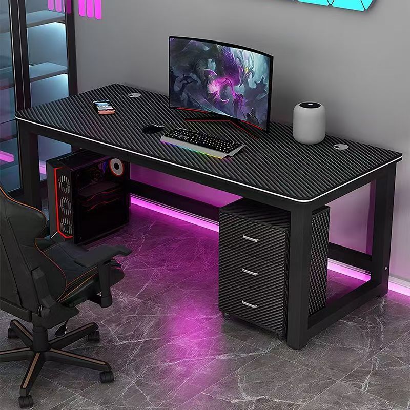 Computer Desk for Home Use, Desktop Gaming Desk and Chair, Student Bedroom Study Desk, Simple Long Office Desk for Rental Housing Computer Desk for Home Use, Desktop Gaming Desk and Chair, Student Bedroom Study Desk, Simple Long Office Desk for Rental Housing