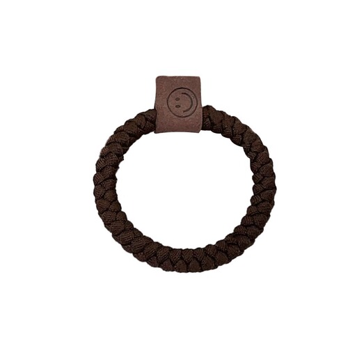 Coffee-colored cute little bear headband hair tie for women new style hair tie rubber band high elasticity and durable hair rope hair accessory