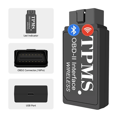 Tire Pressure Sensor Matching Device, Tire pressure monitoring system - obd-tools