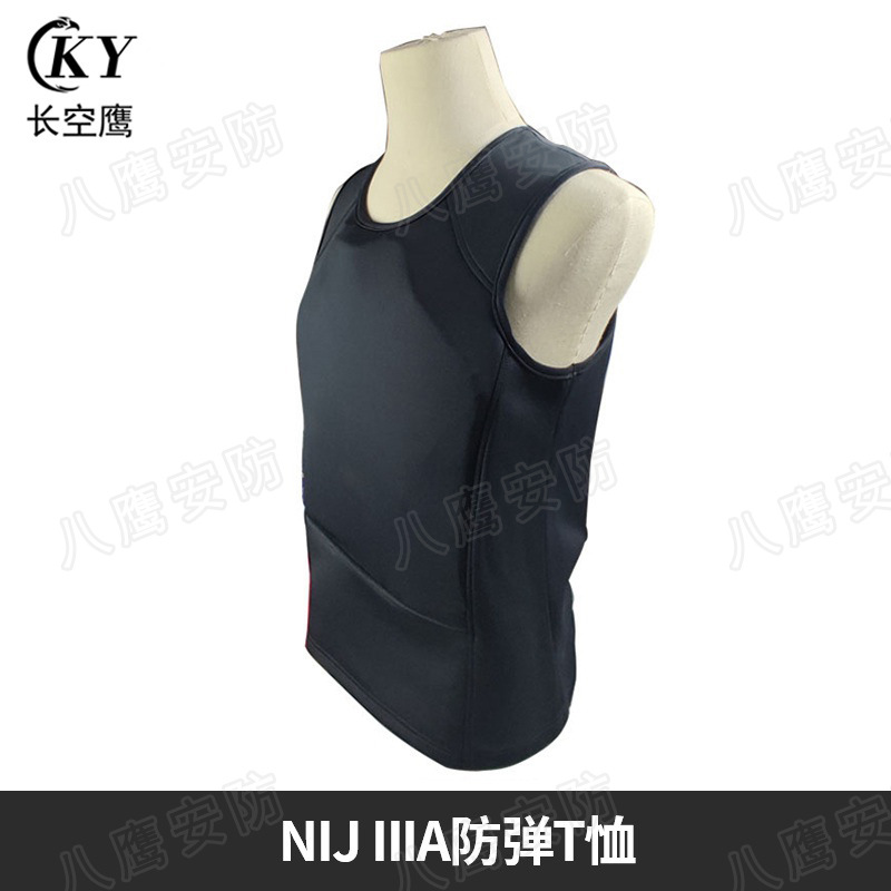NIJ IIIA camiseta a prueba de balas protección de seguridad chaleco antibalas portátil interior chaleco antibalas ligero ropa protectora ligera