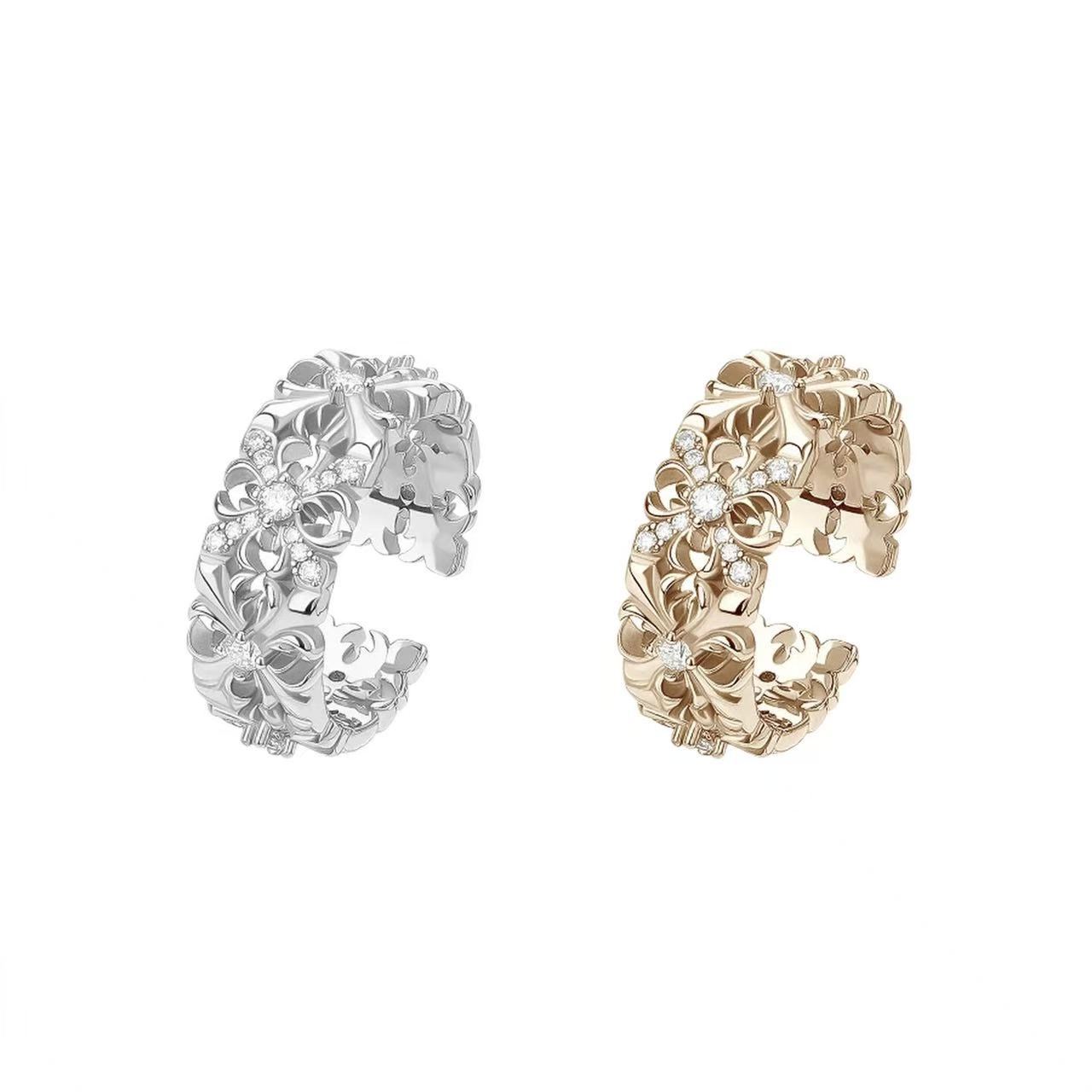 Retro design ring