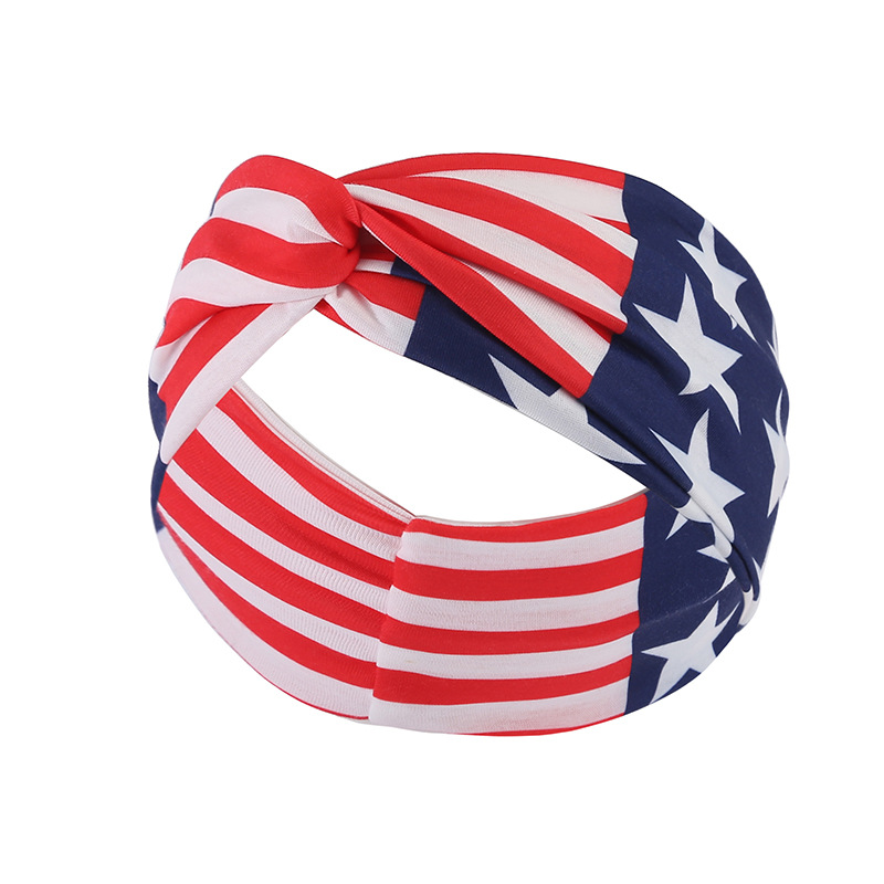 Fashion National Flag Ice Silk Sports Headbands display picture 3