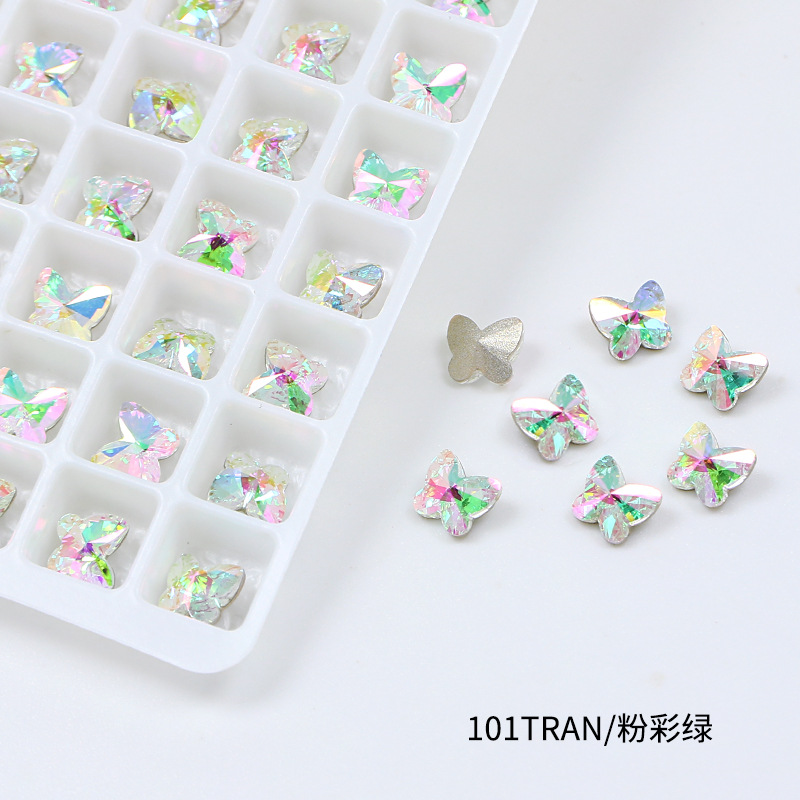 101TRAN 핑크 그린 컬러 5*5mm