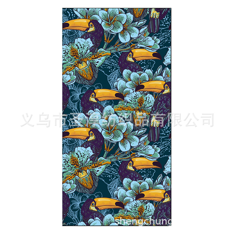 Transfronterizo de terciopelo de doble cara absorbente de secado rápido Toalla de playa microfibra yoga toalla deportiva al por mayor natación baño de playa