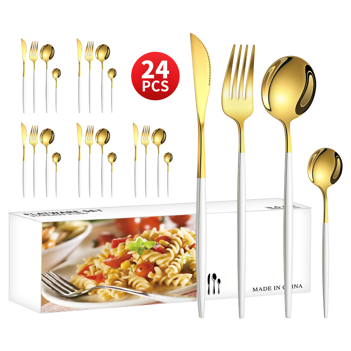 [화이트박스] 골드+화이트 24종세트