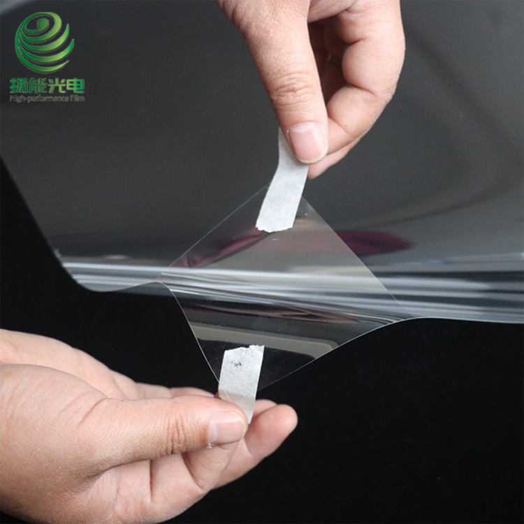 UV转印防爆PET防爆薄膜 透明防爆手机玻璃薄膜 防破掉裂PET薄膜