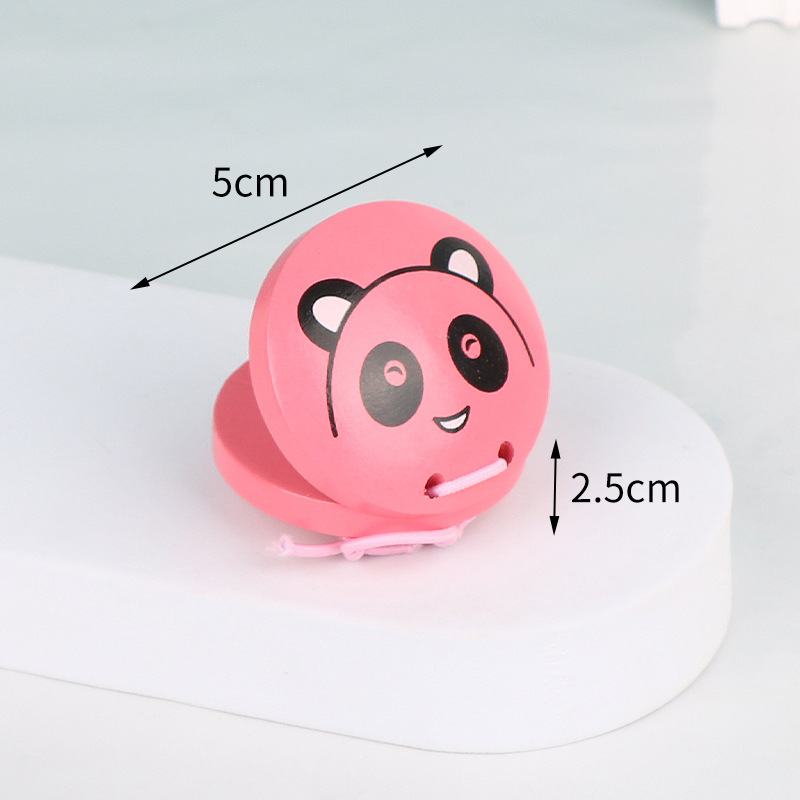 Instrumentos musicales de madera Orff para niños, dibujos animados, castañuelas, ayudas didácticas, iluminación para niños, juguetes educativos para la primera infancia