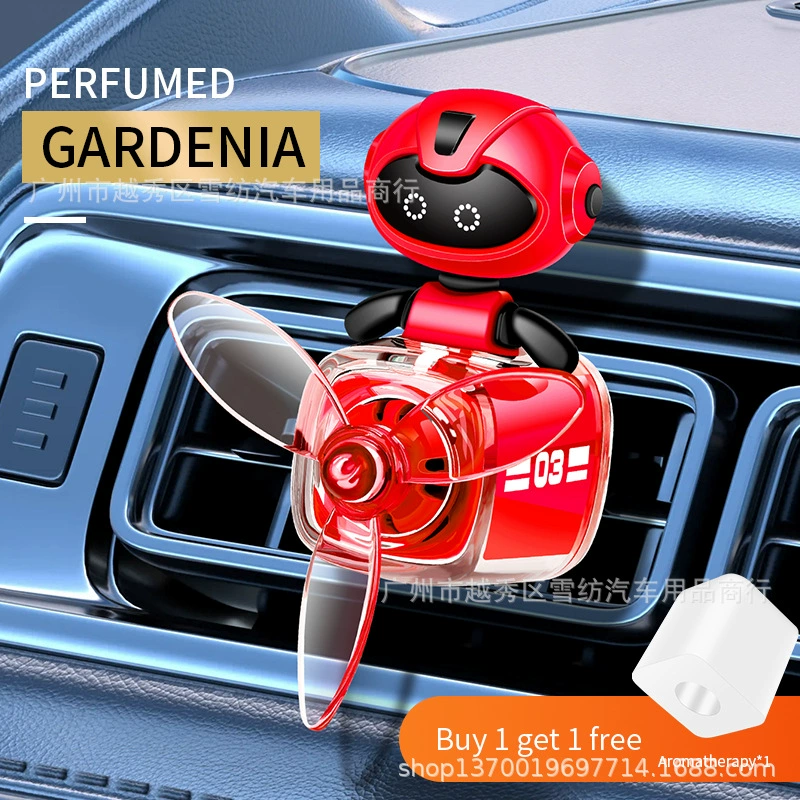 Трансграничные новые автомобильные ароматерапевтические парфюмерные автомобили новые прочные премиум-класса вентиляционные зажимы декоративные украшения мультфильм милый