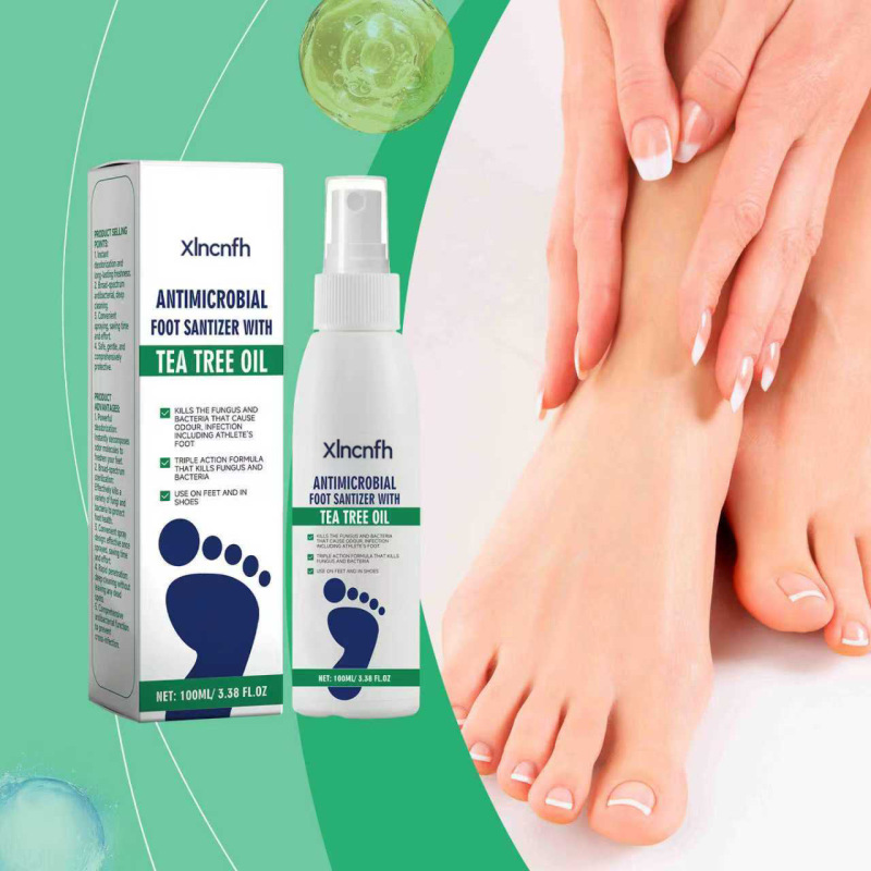 跨境专供ANTIMICROBIAL FOOT SANTIZER WITH外用滋润草本清凉养护|undefined