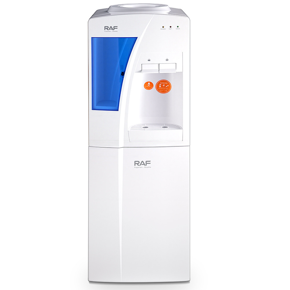 Compresor europeo RAF dispensador de agua caliente y caliente dispensador de agua vertical de bebida directa caliente y caliente dispensador de agua vertical doméstico