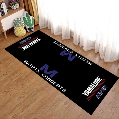 Long Carpet Motorcycle Decorative Floor – Avtomobil döşəmə paspasları - motorcycle-16-40120cm-crystal-velvet-dot-bottom