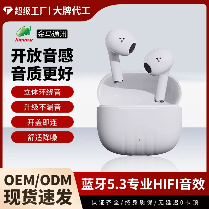 工厂私模24新款耳塞式入耳式耳机 真无线蓝牙超长续航快充耳机