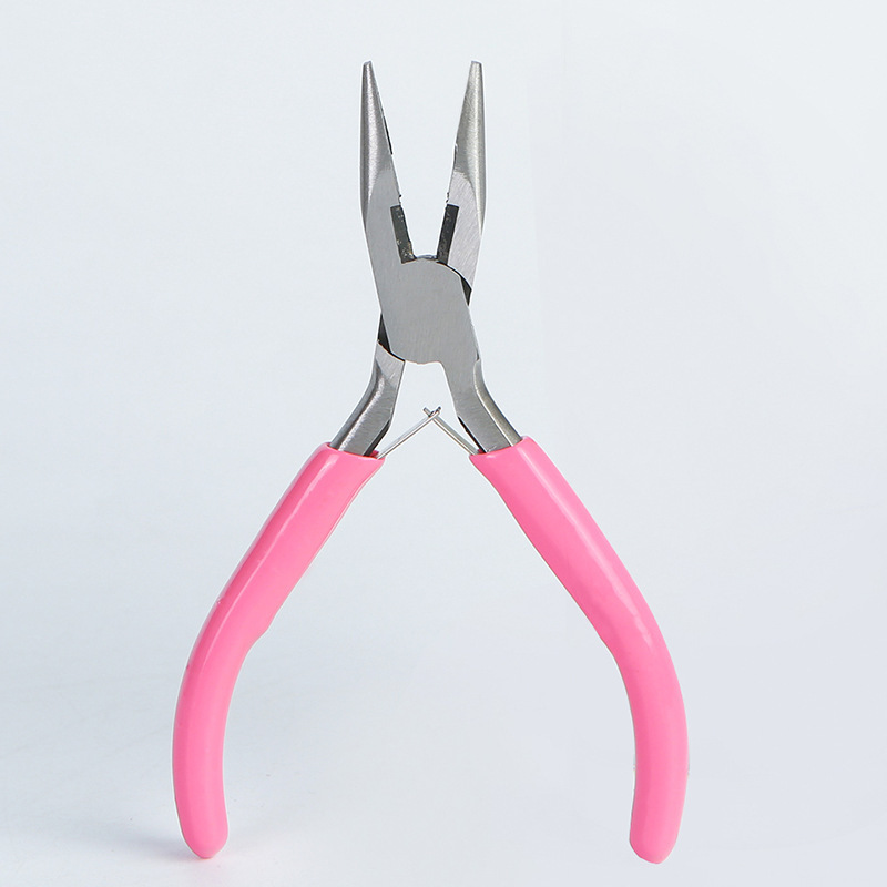 Alicates de alambre al por mayor Alicates de punta de aguja Alicates de bricolaje Mini Alicates de corte superior multifuncionales de 5 pulgadas Herramientas especiales para joyería hecha a mano