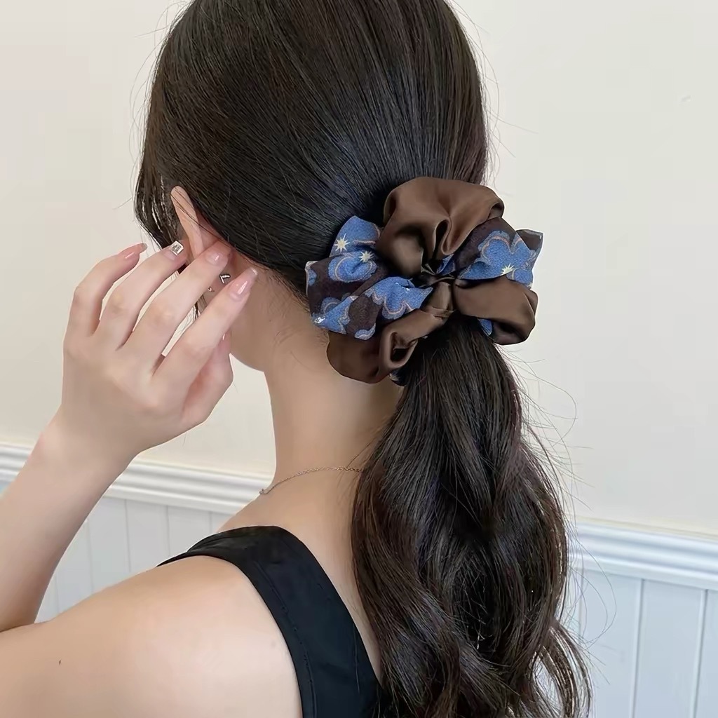 2026 New Style High-End Hair Bun Scrunchie, Hair Styling Tool, Hair Tie, Scrunchie Ring, Women's Hair Accessory