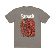 Beowulf贝奥武夫 文学系列美式休闲新款男女同款直喷印花短袖T恤