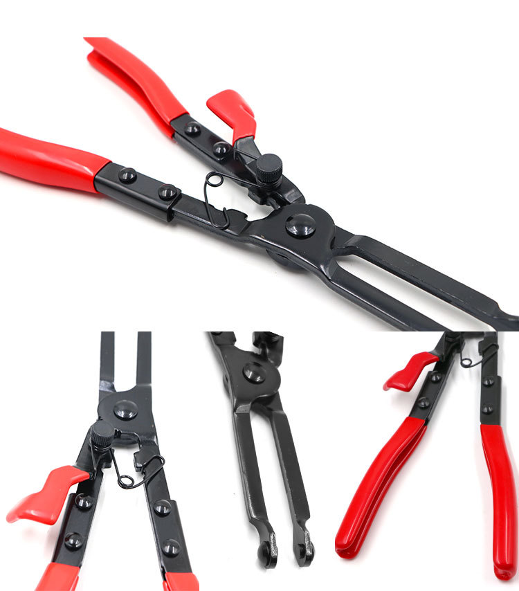 Exhaust Pipe Opening Pliers, C-Clamp Removal and Installation Pliers, C-Clamp Modification Pliers Tool, Automotive Modification Tool