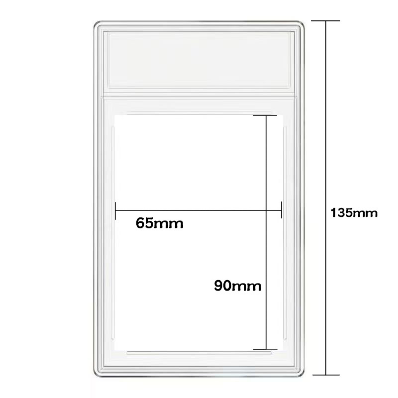 Diámetro interior del ladrillo de la tarjeta de calificación 65*90 Diámetro exterior 80*136