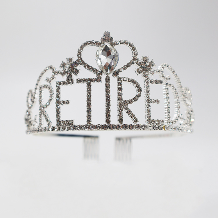 Venta caliente europea y americana reina corona tocado de alta gama fiesta cumpleaños princesa corona Boda nupcial corona accesorios para el cabello al por mayor