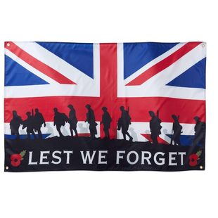 �羳؛ԴLest We Forget flag �o�����90x150cm���aӡˢ���