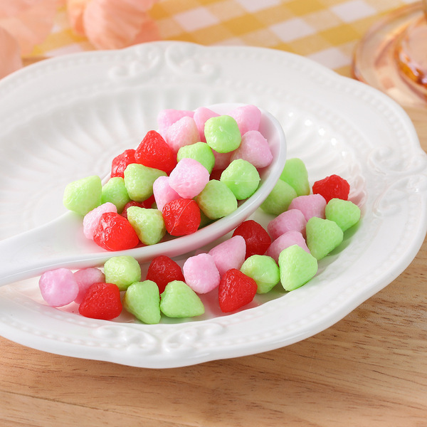 realistic small strawberry PVC