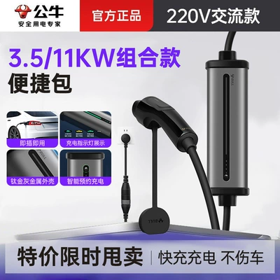Elektrikli avtomobil şarj stansiyaları Vehicle Portable Home AC - combo-modeld2-b3p16a-mobile-ac-charging-gun