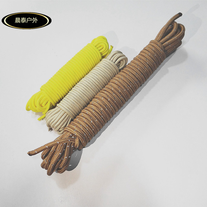 厂家直供 DTY涤纶圆绳 包芯绳 编织拉绳 多种颜色可选