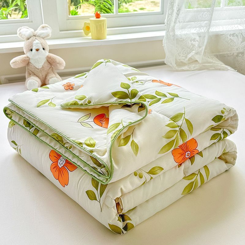 Madre e infante grado soja edredón de verano aire acondicionado edredón de verano edredón de primavera edredón de verano edredón