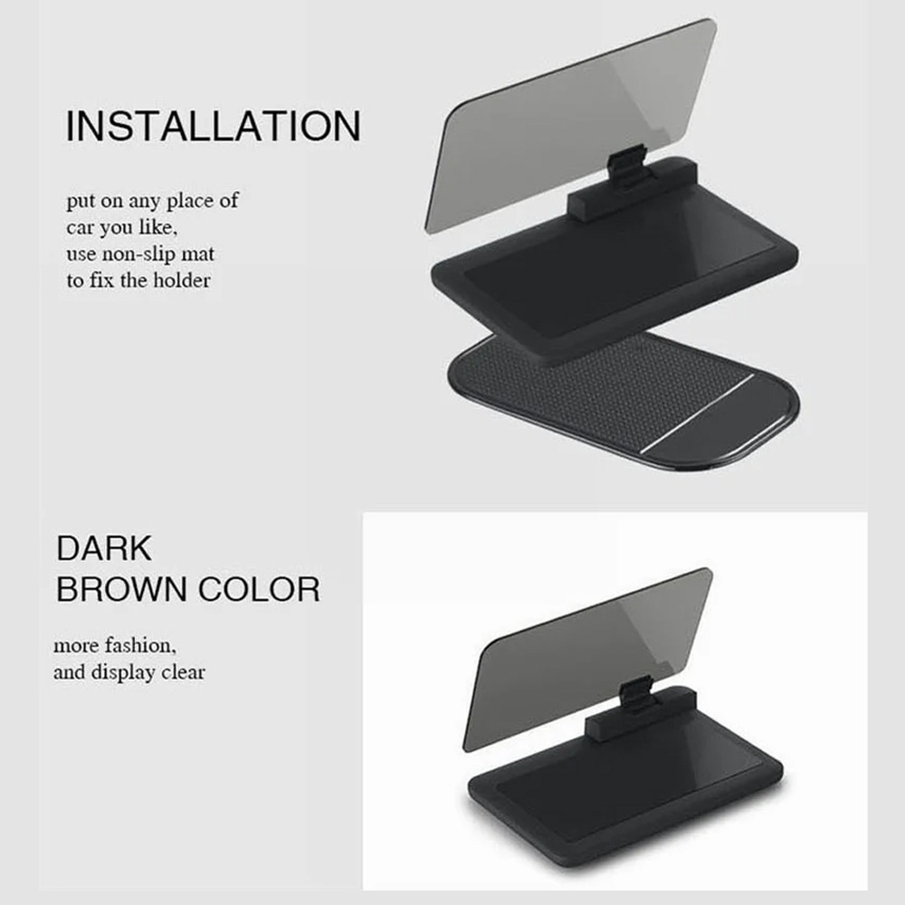 Car Head-Up Display H6 Mobile Phone & Hud Holder Head-Up Display Standard Bracket
