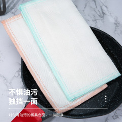 Spring Festival Kitchen Home Use Dish Cleaning Sponge Stain and Oil Proof, 100% Cotton Cleaning Cloth