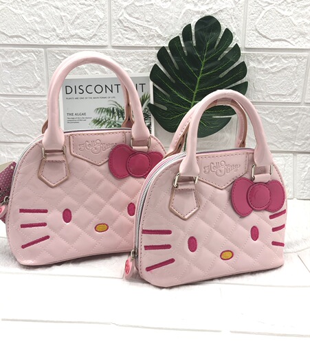 Fashionable and versatile Korean style kitten children's bag princess crossbody bag cute cartoon shell bag little girl handbag