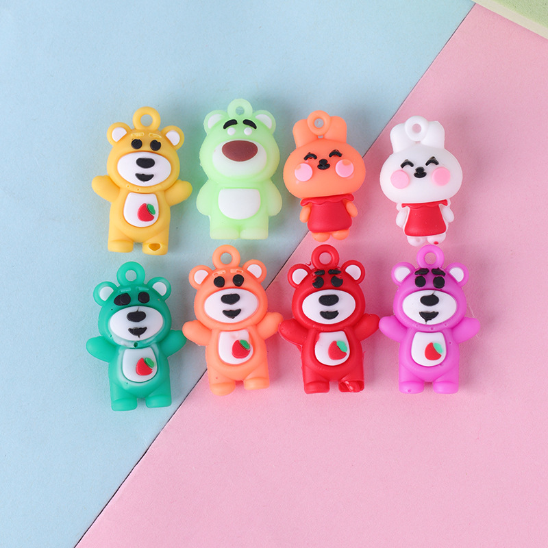 Nuevo regalo de huevo, llavero, oso, oso, colgante DIY, muñeca, pequeño regalo, caja ciega