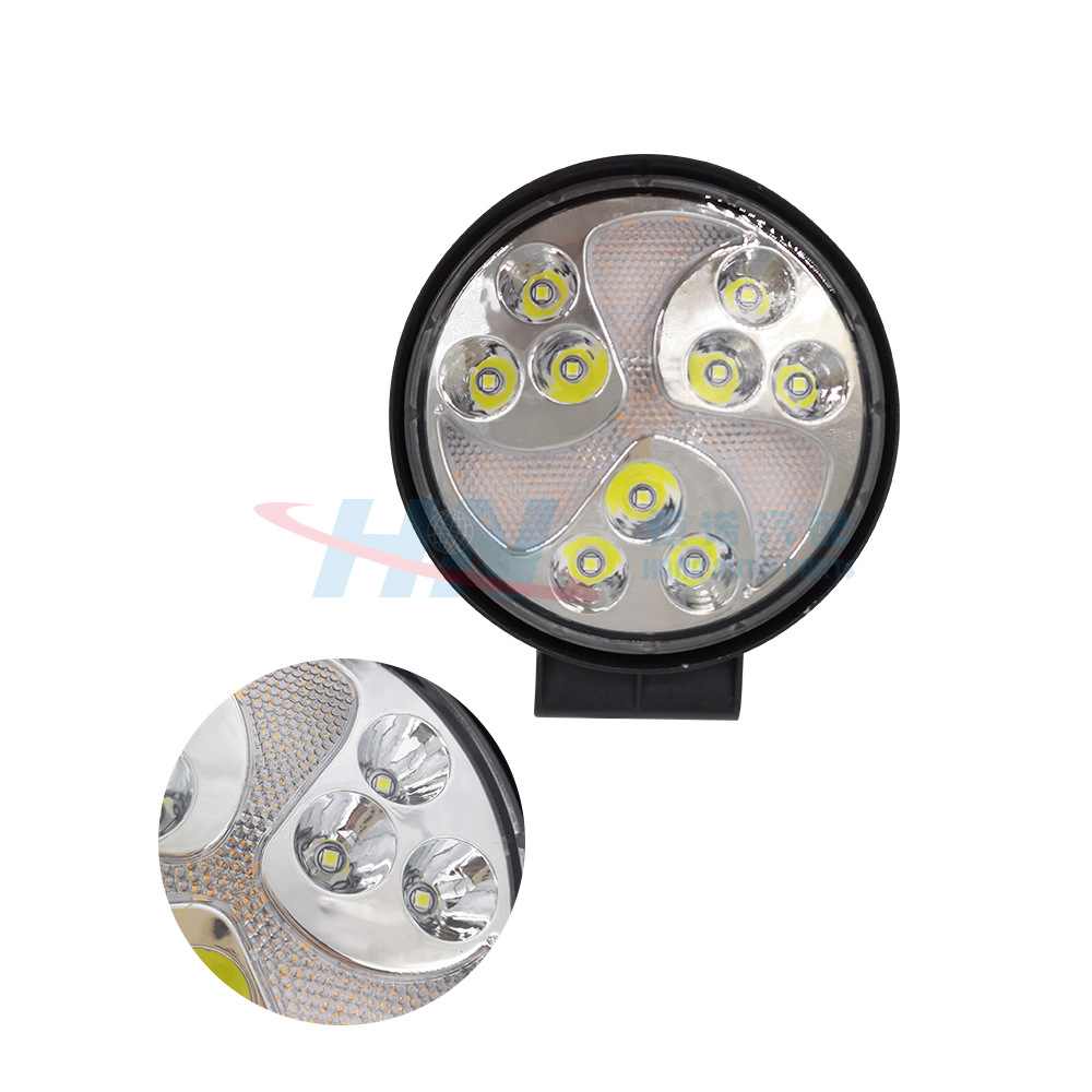Luz de trabajo en forma de abanico coche luz de trabajo en forma de abanico luz de trabajo luz de ventilador de camión