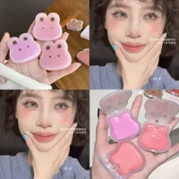 Многоцелевой крем Cappuvini Little Rabbit Water Glow в корейском стиле, расширяющиеся румяна для девочек, натуральные милые студенческие вечерние