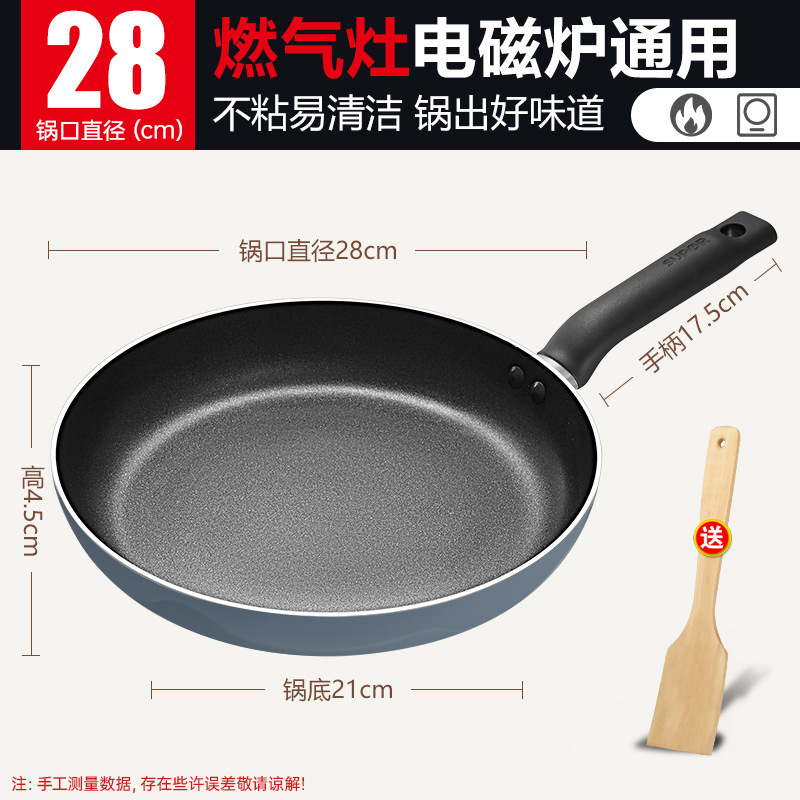 Soupol sartenas antiadherentes caseras, humo ligero, poco aceite, panquequeque de huevo para el desayuno, olla ligera
