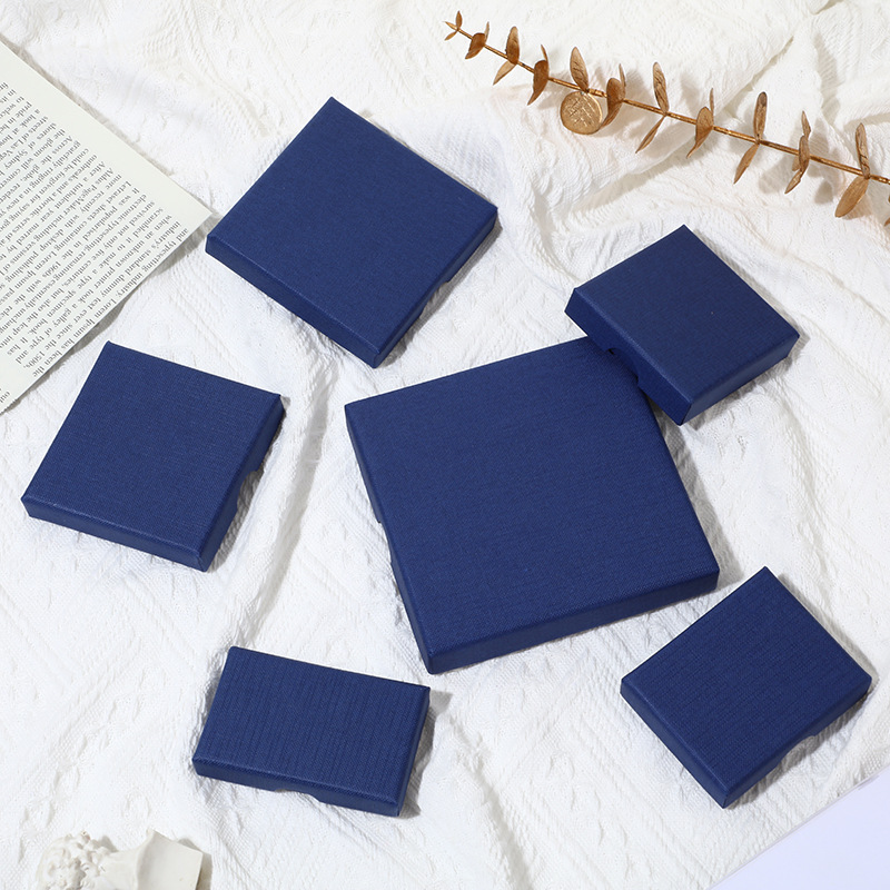 Square sky cover gift box accessories storage box necklace bracelet packaging box Amazon AliExpress cross-border