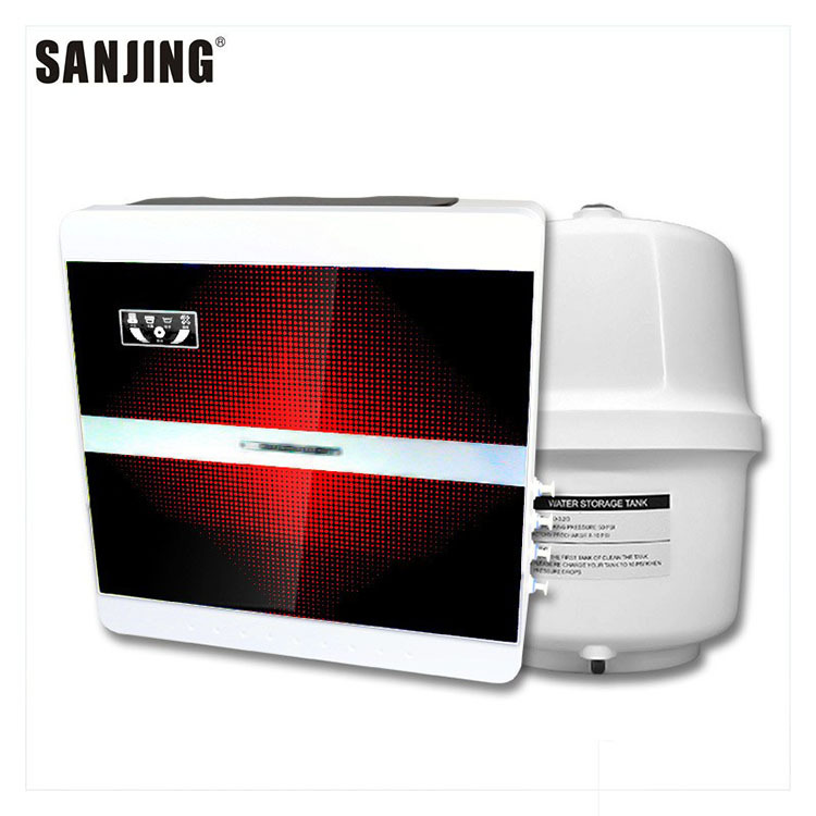 Purificador de agua RO de cinco niveles manzana 4 generación caja inteligente purificador de agua hogar gran flujo pequeño volumen cocina purificador de agua