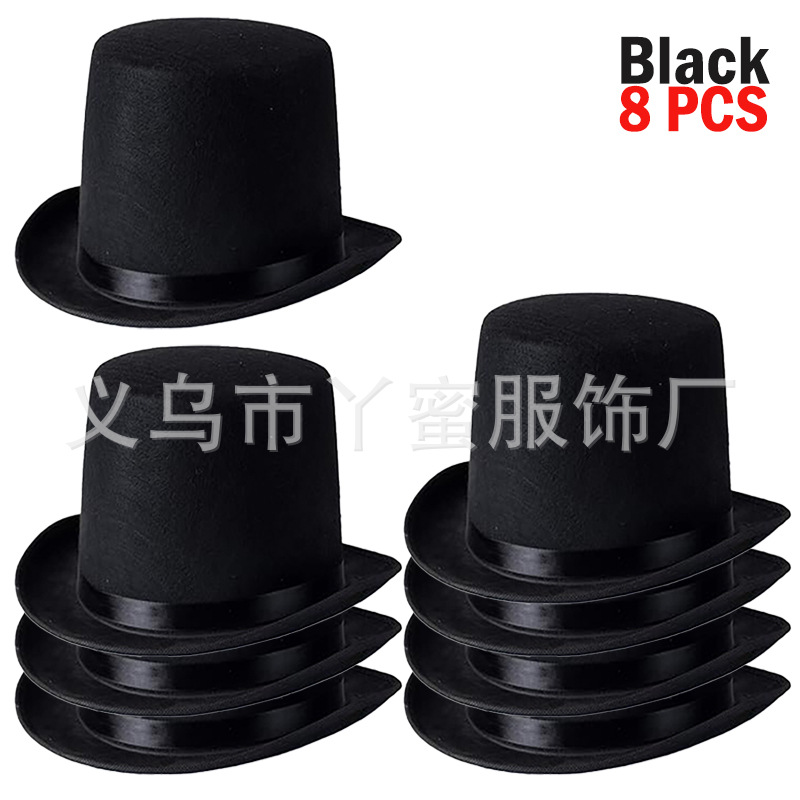 Cinta negra Lincoln de 8 piezas