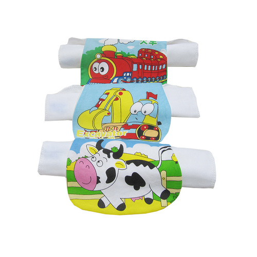 Baby Sweat Absorbent Towel 4-6 Layers Kindergarten Cotton Gauze Back Towel Children's Sweat Barrier Towel Large, Medium, Small Sizes