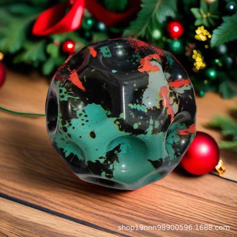 [High elastic ball] camouflage black